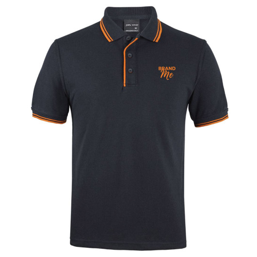 Classic Contrast Polo Branded Example